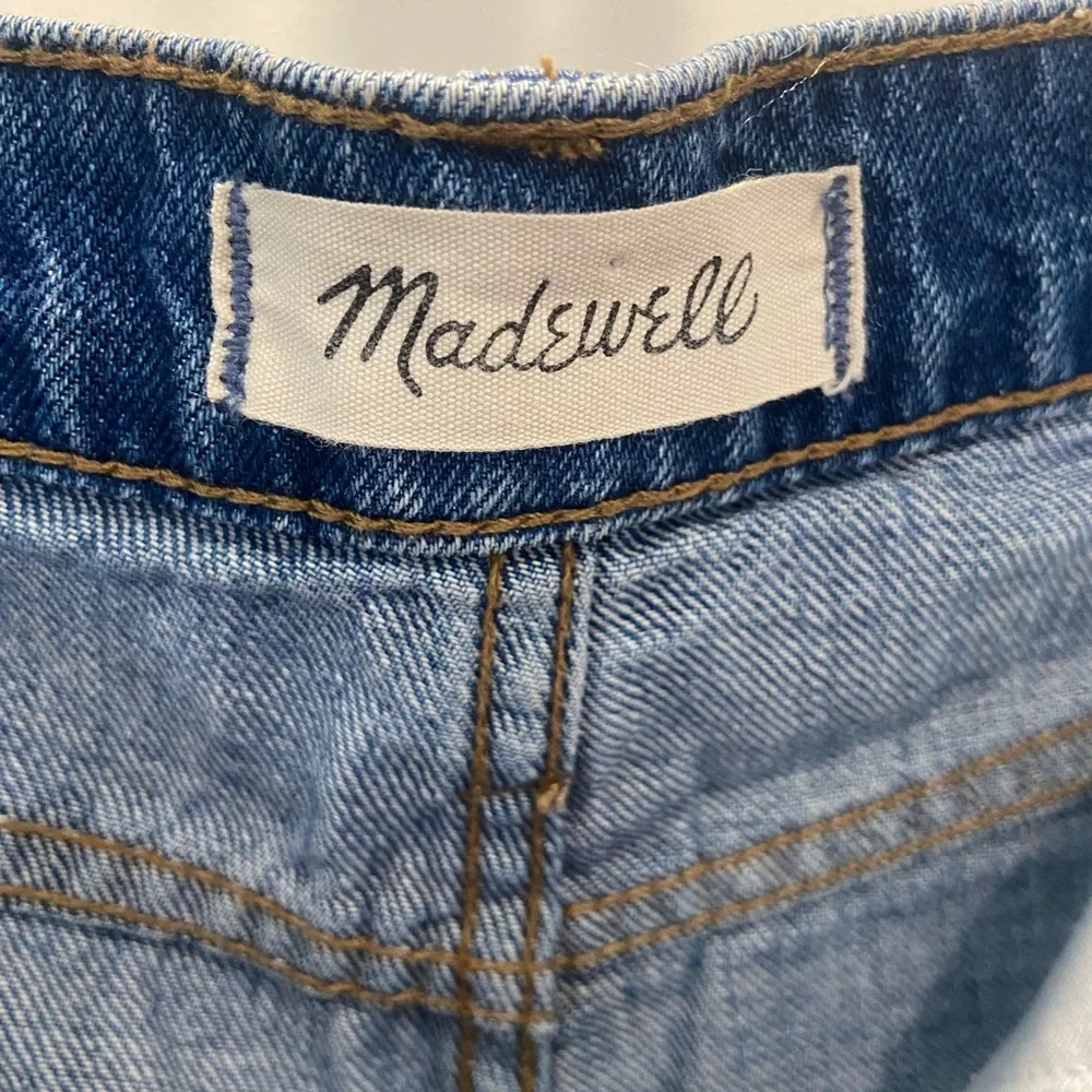 Madewell Rigid Denim A-line skirt - Picture 5 of 10